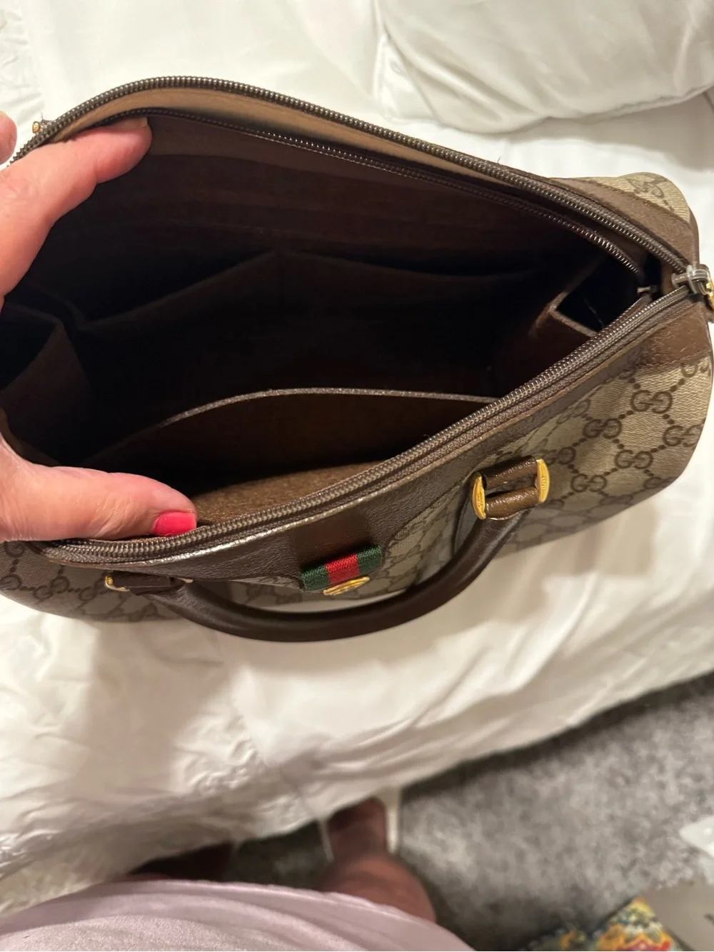 Gucci Ophidia Boston Bag with Certificate of Authenticity